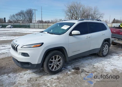 2017 Jeep Cherokee Latitude 4X4 z USA, uszkodzony, nr VIN 1C4PJMCS4HW614669